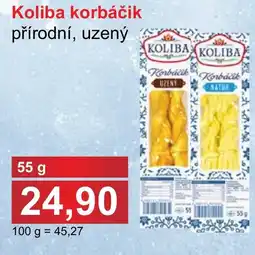 PLUS JIP Koliba korbáčik přírodní, uzený nabídka