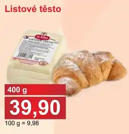 PLUS JIP Listové těsto nabídka