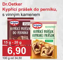 PLUS JIP Dr.Oetker Kypřící prášek do perníku, s vinným kamenem nabídka