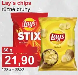 PLUS JIP Lay's chips nabídka