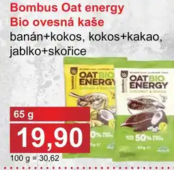 PLUS JIP Bombus Oat energy Bio ovesná kaše nabídka