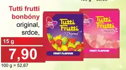 PLUS JIP Tutti frutti bonbóny original, srdce nabídka