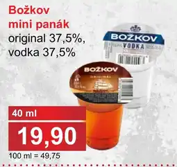 PLUS JIP Božkov mini panák nabídka
