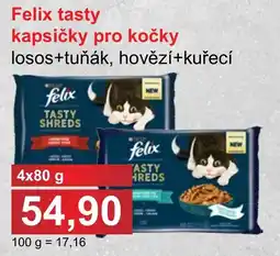 PLUS JIP Felix tasty kapsičky pro kočky nabídka