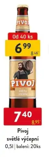 Qanto Pivoj světlé výčepní nabídka