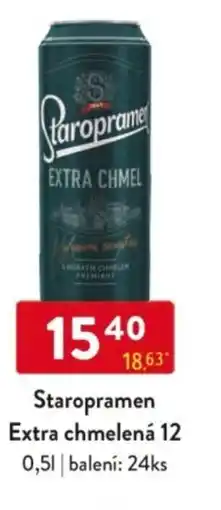 Qanto Staropramen Extra chmelená 12 nabídka
