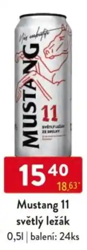 Qanto Mustang 11 světlý ležák nabídka