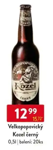 Qanto Velkopopovický Kozel černý nabídka