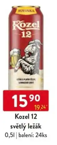 Qanto Kozel 12 světlý ležák nabídka