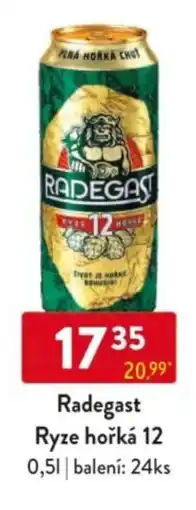 Qanto Radegast Ryze hořká 12 nabídka