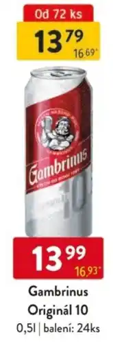 Qanto Gambrinus Originál 10 nabídka
