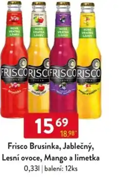 Qanto Frisco Brusinka, Jablečný, Lesní ovoce, Mango a limetka nabídka