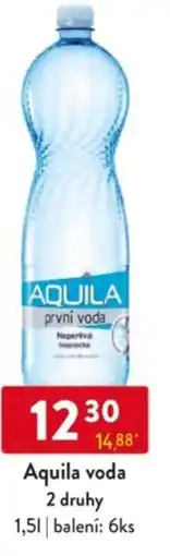 Qanto Aquila voda 2 druhy nabídka