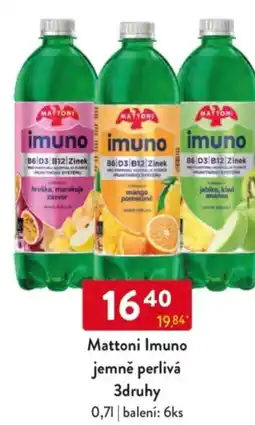 Qanto Mattoni Imuno jemně perlivá nabídka