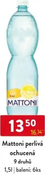 Qanto Mattoni perlivá ochucená nabídka