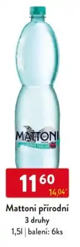 Qanto Mattoni přírodní nabídka