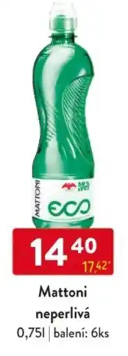 Qanto Mattoni neperlivá nabídka