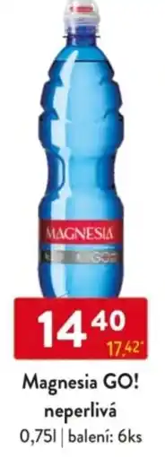 Qanto Magnesia GO! neperlivá nabídka