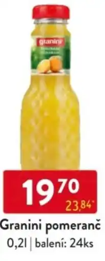 Qanto Granini pomeranč nabídka