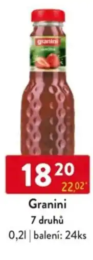 Qanto Granini nabídka