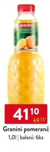 Qanto Granini pomeranč nabídka