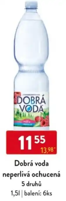 Qanto Dobrá voda neperlivá ochucená nabídka