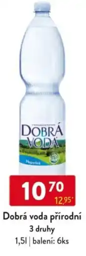 Qanto Dobrá voda přírodní nabídka