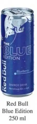Qanto Red Bull Blue Edition nabídka