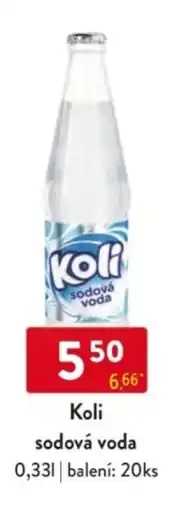 Qanto Koli sodová voda nabídka