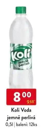 Qanto Koli Voda jemně perlivá nabídka