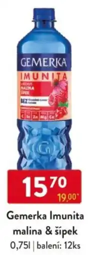 Qanto Gemerka Imunita malina & šípek nabídka