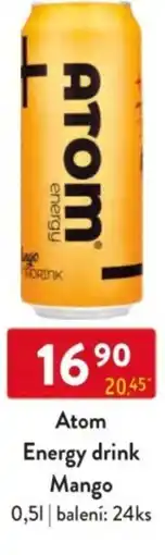 Qanto Atom Energy drink Mango nabídka