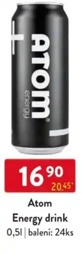 Qanto Atom Energy drink nabídka