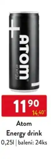Qanto Atom Energy drink nabídka