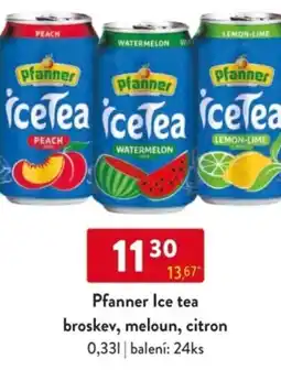Qanto Pfanner Ice tea broskev, meloun, citron nabídka