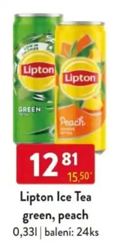Qanto Lipton Ice Tea green, peach nabídka