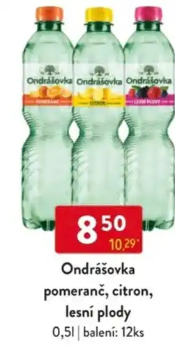 Qanto Ondrášovka pomeranč, citron, lesní plody nabídka