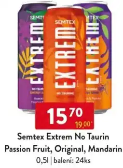 Qanto Semtex Extrem No Taurin Passion Fruit, Original, Mandarin nabídka