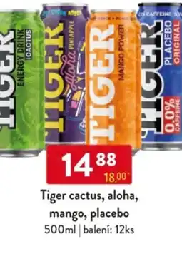 Qanto Tiger cactus, aloha, mango, placebo nabídka