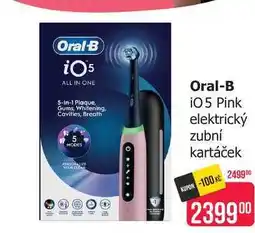 Teta Oral-B i05 Pink elektrický zubní kartáček nabídka