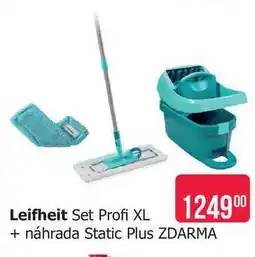Teta Leifheit Set Profi XL 124900 + náhrada Static Plus ZDARMA nabídka