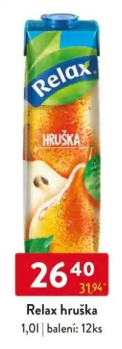 Qanto Relax hruška nabídka