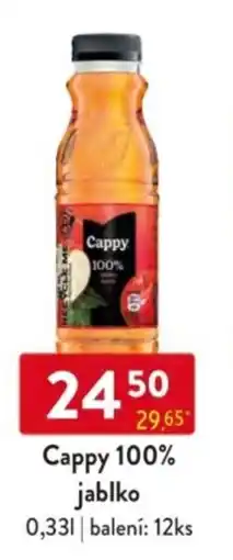 Qanto Cappy 100% jablko nabídka