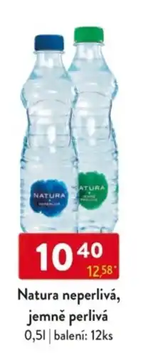 Qanto Natura neperlivá, jemně perlivá nabídka