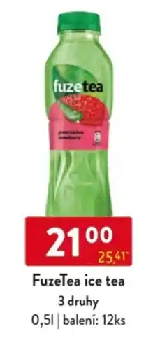 Qanto FuzeTea ice tea nabídka