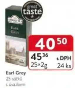 Qanto Earl Grey 25 sáčků súvazkem nabídka