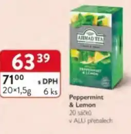 Qanto Peppermint & Lemon nabídka