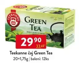 Qanto Teekanne čaj Green Tea nabídka
