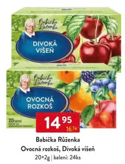 Qanto Babička Růženka Ovocná rozkoš, Divoká višeň nabídka