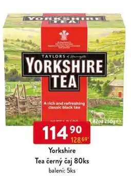 Qanto Yorkshire Tea černý čaj nabídka